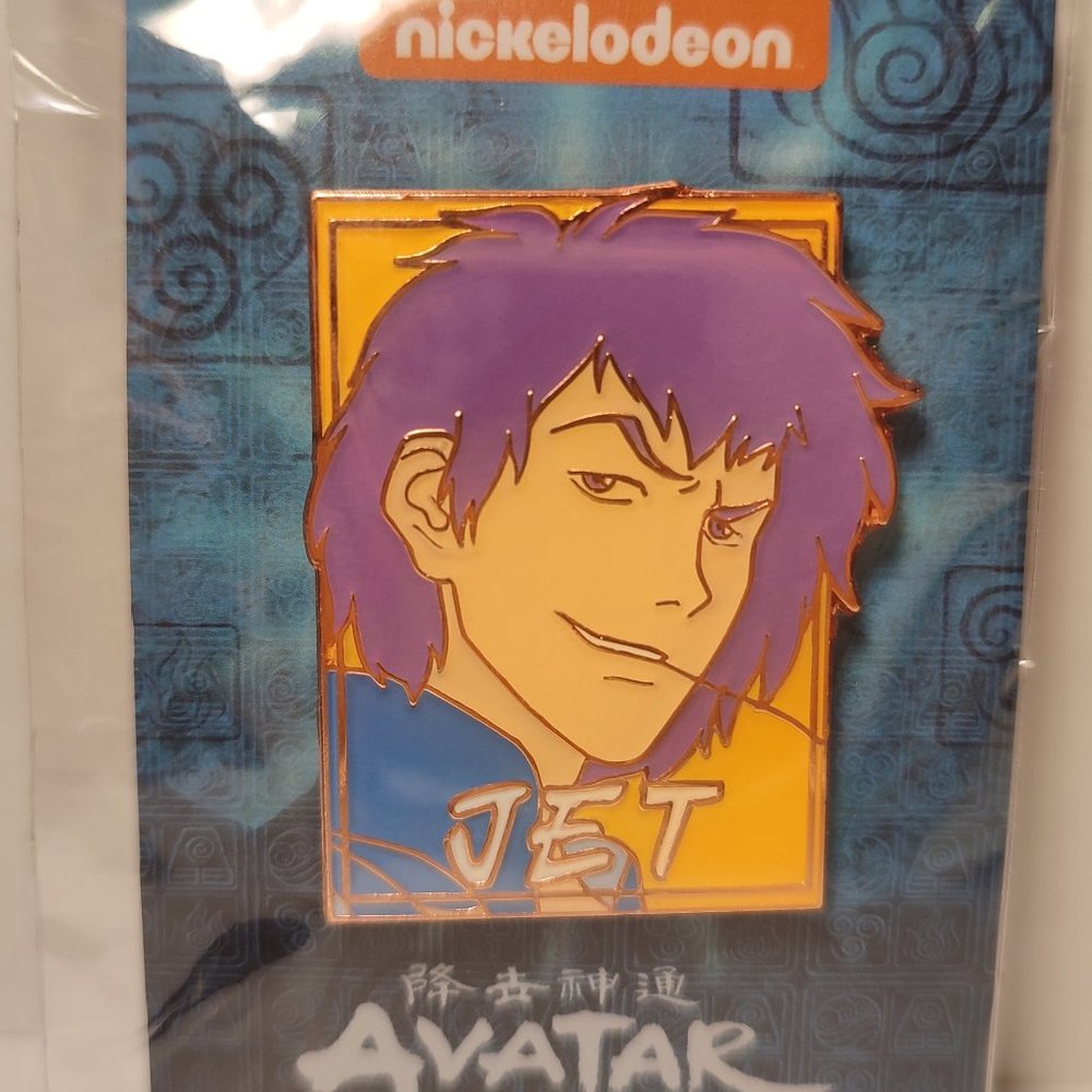 Avatar The Last Airbender Jet Pastel Enamel Pin